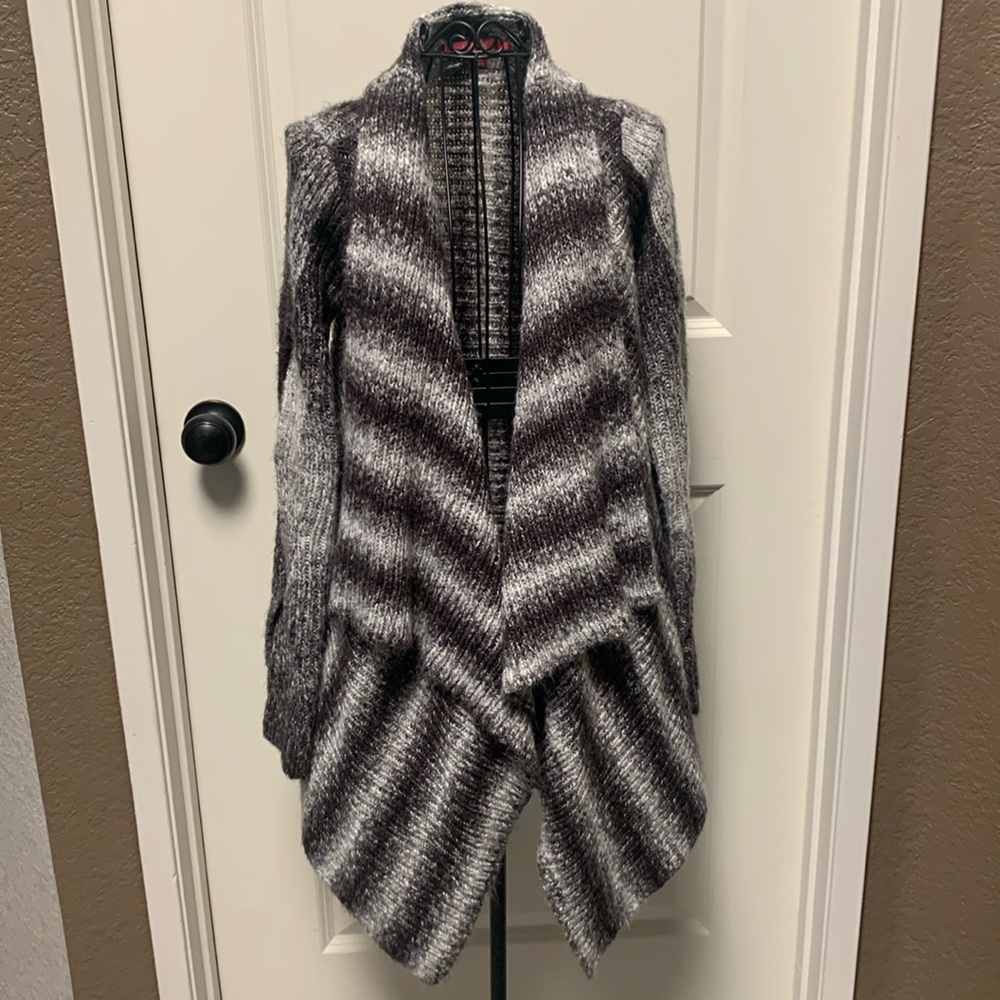 Catherine MaLandrino waterfall cardigan